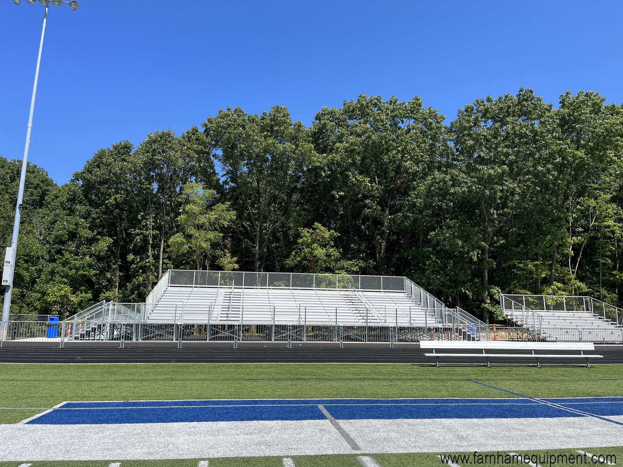 outdoor bleachers